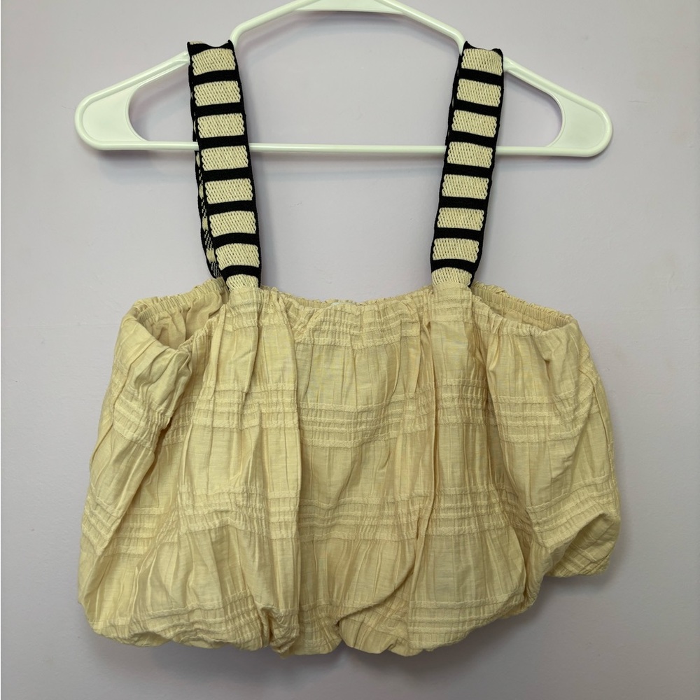 ZARA Crop Tank Top Size L NEW WITH TAGS